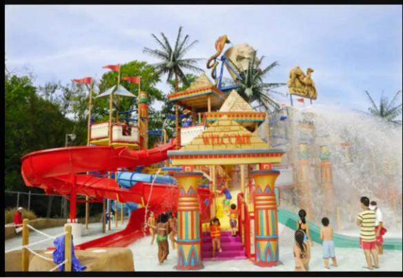 Aquatopia Waterpark-Pool-Tennis-Paintball- Zipline 127 تانيرسفيل المظهر الخارجي الصورة